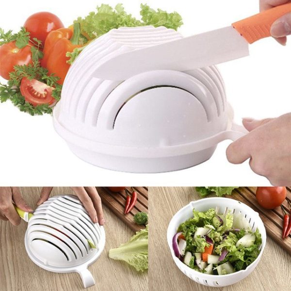 Bowl para preparar ensaladas en menos de un minuto - Imagen 2