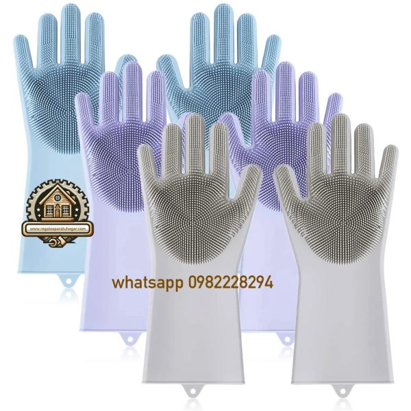 Guantes de Silicona ideales para limpieza y cocina