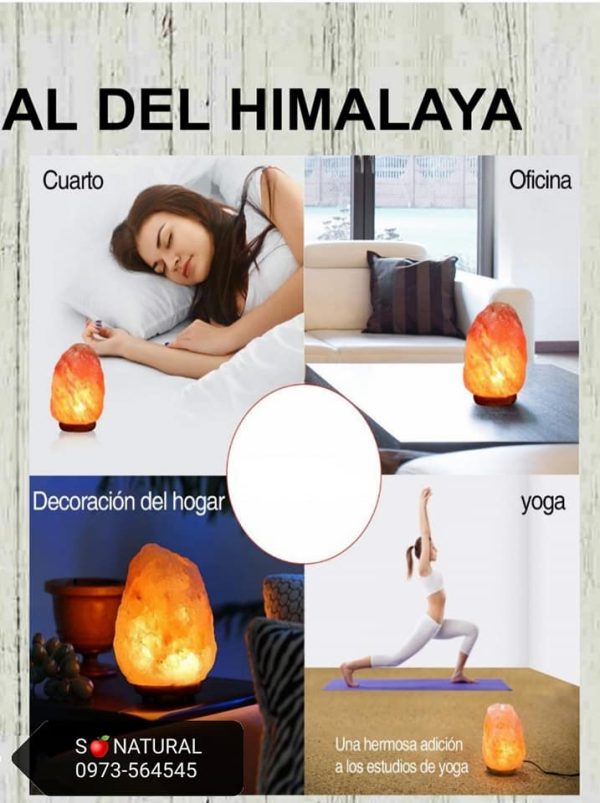 Lámpara de Sal del Himalaya - Imagen 4