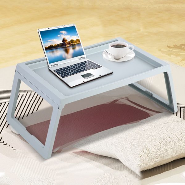 Mesa Super Resistente para desayuno o tareas con ranura para ipad o celular. - Imagen 3