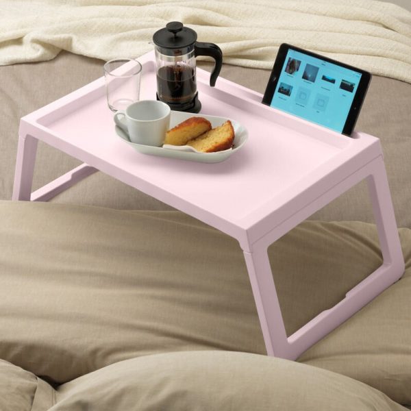 Mesa Super Resistente para desayuno o tareas con ranura para ipad o celular. - Imagen 9