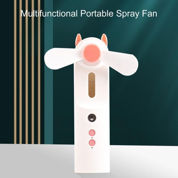 Mini Humidificador - Ventilador portátil recargable - Imagen 6