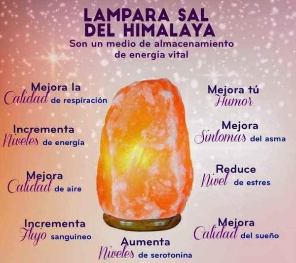 Lámpara de Sal del Himalaya - Imagen 8