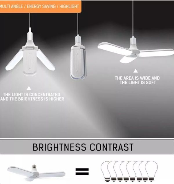 Luz Led Trébol de 45 watts de consumo y 300 de potencia. - Imagen 16