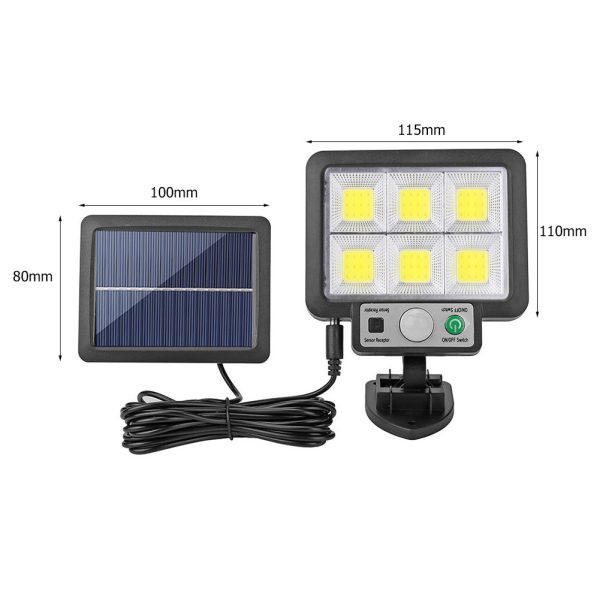 Split Lámpara Solar GL-8COB - Imagen 7