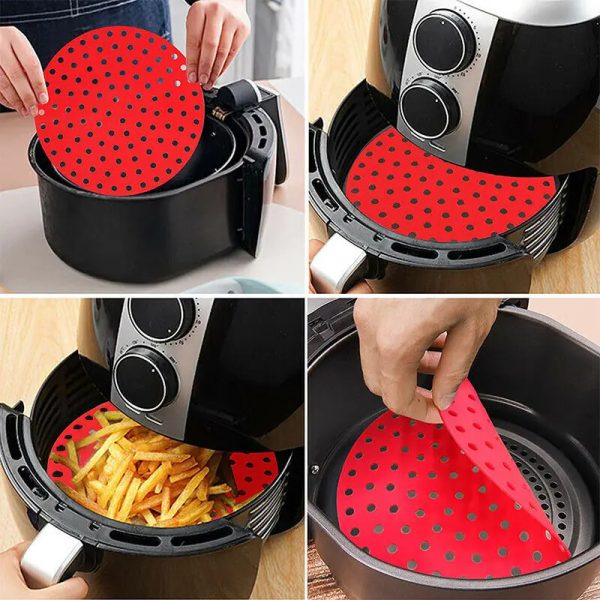 Molde Airfryer de silicona, también para microondas, vaporeras, etc. - Imagen 5