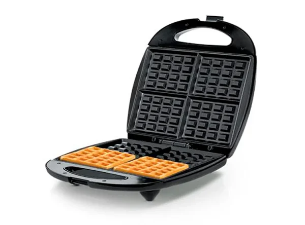 Wafflera - Mixtera XL de 4 placas, 1400w - Imagen 2