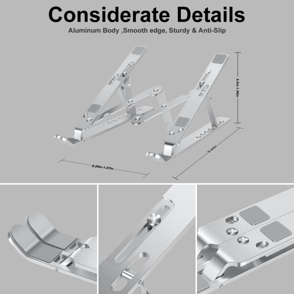 Soporte de Aluminio para computadora o Ipad - Imagen 10