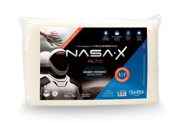 Almohada Viscoelástica, control de temperatura y anti ácaro NASA X - Imagen 5