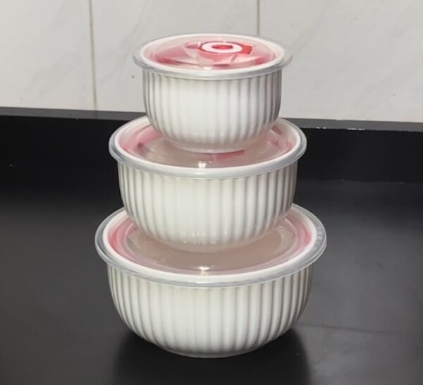 Set de Bowls de Cerámica Premium para Microondas – Práctico y Elegante