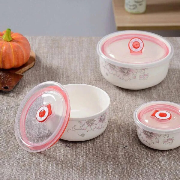 Set de Bowls de Cerámica Premium para Microondas – Práctico y Elegante - Imagen 9