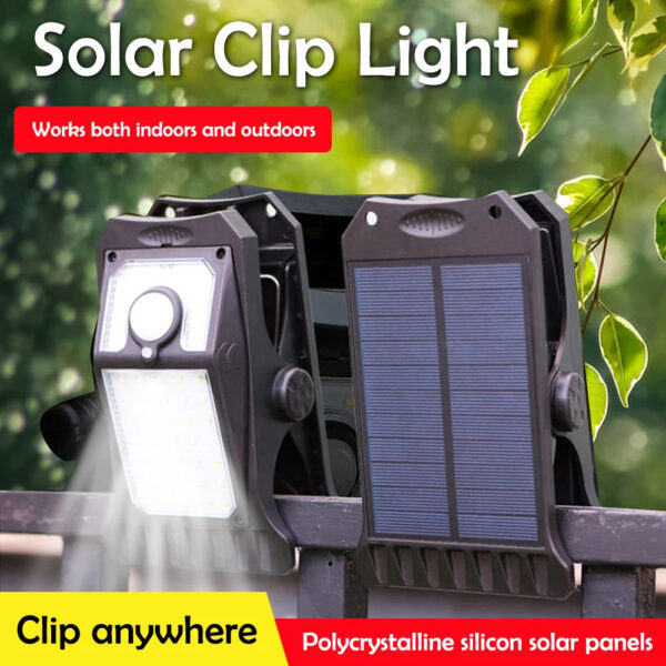 Luz Solar con Clip y Sensor de Movimiento - Imagen 4